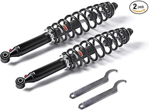 KLV Rear Left Right Shocks Absorber Monotube Shocks Set Compatible with 2013-2023 Outlander - Lot 3570