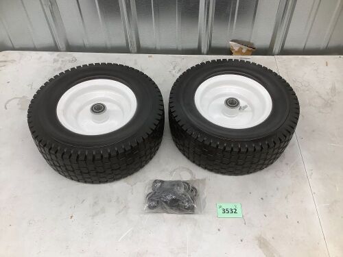 13x5.00-6 Rubber Lawn Mower Tires - Lot 9921