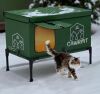 Outdoor Heated Cat House, Detachable Feral Cats House with a Open Window - Thumbnail 1