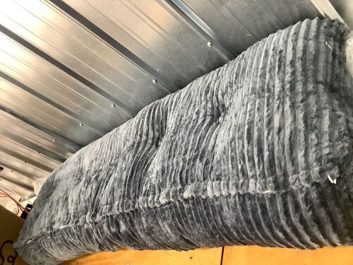 Plush Body Pillow, Gray - Lot 3468