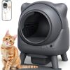 Self Cleaning Litter Box, Automatic Cat Litter Box for Multi Cats, Odor Control, Extra Large, APP Control,Safety Sensors, with 1 Trash Bag and Litter Mat - Thumbnail 1