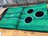 New Portable Golf Putting Mat, Mini Golf - Putting Green Indoor + Putting Green Outdoor - Putting Mat with 3 Balls + Retractable Push Rod (Youth) - Putting Matt for Indoors, Golf Gifts for Men Kids - Thumbnail 4