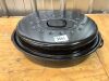 Steel Deep Turkey Roaster Pan With Domed Lid Ham Pot Roasts & Vegetables - Thumbnail 1