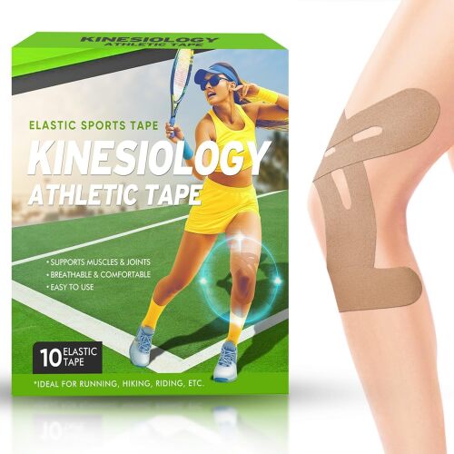 Kinesiology athletic tape, an elastic sports tape used to support muscles and joints - Lot 3533