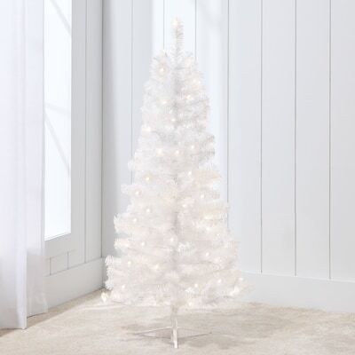 4ft Prelit Colored Christmas Tree Artificial Tree Holiday Decor w/ LED Lights - Lot 3548