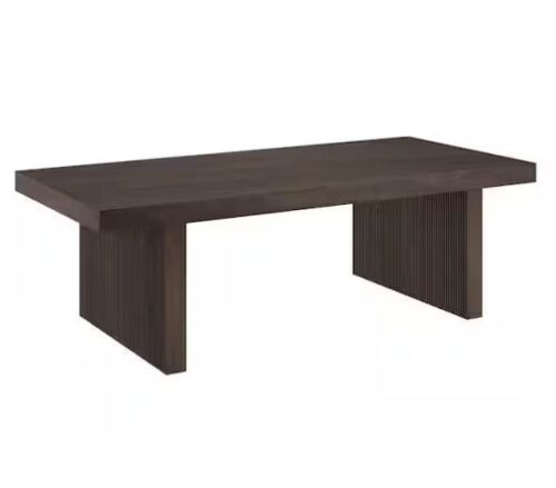 Meyer&Cross Soren 47.5 in. Alder Brown Rectangle MDF Top Coffee Table - Lot 83JF