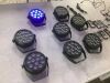 Lot of (8) Rechargeable Stage Lights with (6) Remotes - Thumbnail 2