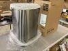 13 Gal. Stainless Steel Kitchen Trashcan, Step-on, Rectangle - Dented - Thumbnail 1