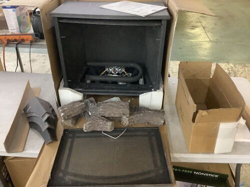 Pleasant Hearth 23.5 in. Compact 20,000 BTU Vent-Free Dual Fuel Gas Stove - Lot 128JF
