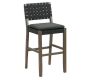 Nathan James Cohen Upholstered Faux Leather Bar Stool - Thumbnail 1