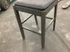 Nathan James Cohen Upholstered Faux Leather Bar Stool - Thumbnail 3