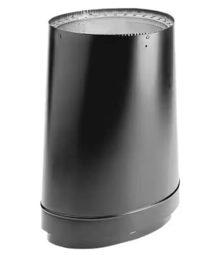 DuraVent Model DVL Double Wall Stove Pipe 6in. Diameter Oval-To-Round Adapter - Lot 226JF