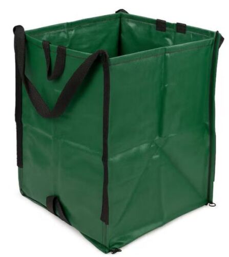 Lot of (2) DuraSack 48 Gal. Green Outdoor Polypropylene Reusable Lawn and Leaf Bag - Lot 227JF
