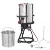 VEVOR Outdoor Aluminum Turkey Deep Fryer 30 qt. - Thumbnail 1