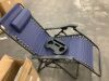 Set of 2 Adjustable Zero Gravity Patio Chair Recliners w/ Cup Holders - Thumbnail 4