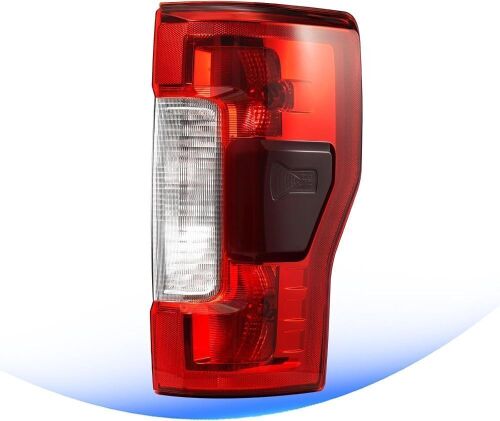Passenger Side Tail Light Compatible with 2017-2019 Ford F250 F350 XLT Lariat - Lot 653