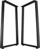 Metal Table Legs, 28" H x 17.7" W, 2 pc - Thumbnail 1