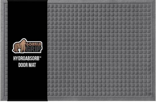 GORILLA GRIP Front Door Mat, 47x35 - Lot 667