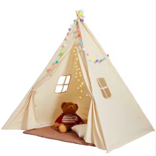 Kids Play Teepee Tent - Lot 721JF