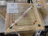 Hey! Play! Wooden Carrom Board Game with Cue Sticks - Thumbnail 2
