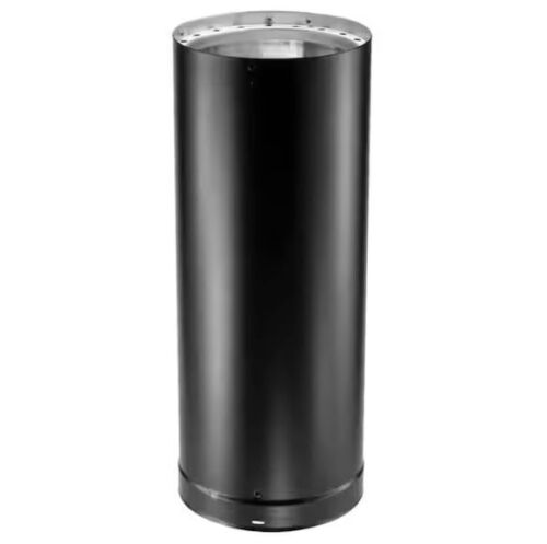 DuraVent Model DVL Double Wall Stove Pipe 6in. Diameter X 24in. Double Wall Stove Pipe Length - Lot 732JF