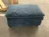 Blue Ottoman 36" x 24" - Thumbnail 1