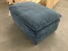 Blue Ottoman 36" x 24" - Thumbnail 2