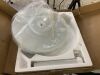 California Umbrella 50 lb. Patio Umbrella Base in White - Thumbnail 2
