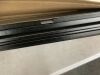 Lot of (2) Black Aluminum Rain Gutter Protection - Thumbnail 2