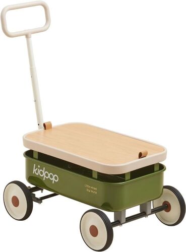 kidpop PULA-Wild 3-in-1 Kids' Pull-Along Wagon, 33lb Capacity - Lot 159