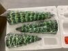 Set of 3 Pre-Lit Ceramic Tabletop Christmas Trees - Thumbnail 2