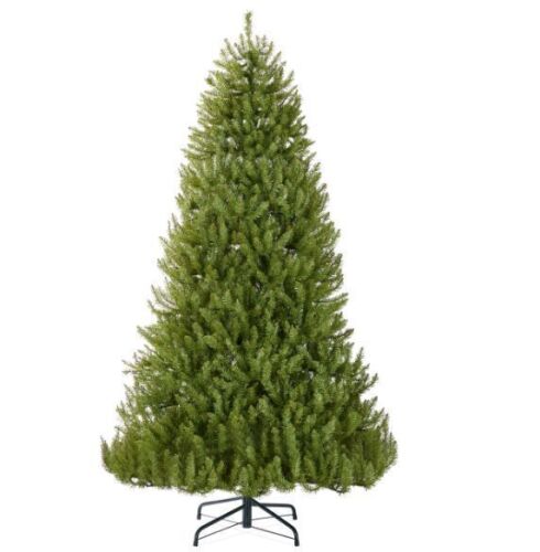 9' Premium Artificial Nordic Fir Hinged Christmas Tree w/ Foldable Metal Base - Lot 437