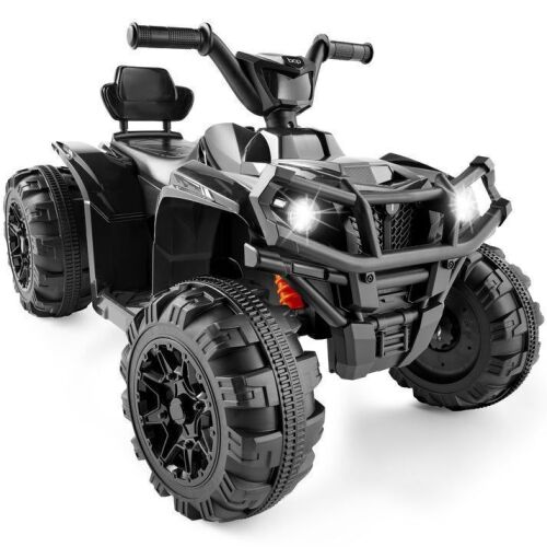 12V Kids Ride-On 4-Wheeler Quad ATV Car w/ 2.4mph Max, Bluetooth, Headlights - Lot 439