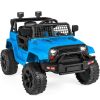 12V Kids Ride-On Truck Car w/ Parent Remote Control, Spring Suspension - Thumbnail 1