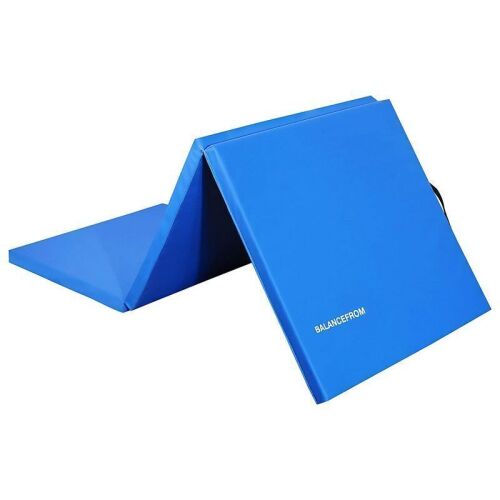 BalanceFrom Fitness GoGym 6' x 2' x 1.5" Folding 3 Panel Exercise Gym Mat - Lot 218