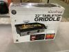 Blackstone 22” Tabletop Griddle with Omnivore Griddle Plate, Powder Coated Steel, Black - Thumbnail 2