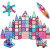 110-Piece Kids Magnetic Tiles Set - Thumbnail 1