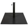 Steel Umbrella Base, Patio Stand w/ Tightening Knob & Anchor Holes - 38.5lb - Thumbnail 1