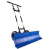 Galvanized Blade 2-Wheel Snow Pusher w/ Adjustable Handle - 36in - Thumbnail 1