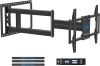 Mounting Dream Long Arm TV Wall Mount for Most 42-90 Inch TV, 40 Inch Extension TV Mount Swivel and Tilt, Full Motion Mount Fits Max VESA 800x400mm, 150 lbs. Loading, 16”,18”, 24” Studs - Thumbnail 1