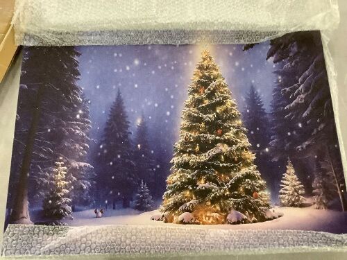 LED Canvas Picture - Lot 791