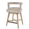 MADISON PARK Glenwood Swivel Counter Stool - Thumbnail 1