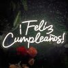 Happy Birthday Banner ¡Feliz Cumpleaños LED Neon Sign Larger for Wall Decor with USB Chain Light Modulator Reusable Custom Led Sign Art Decorations Bar Wedding Home 20.53"x9.44" - Thumbnail 1
