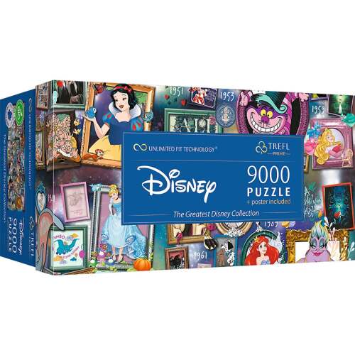 Trefl Prime 9000 Piece Puzzle - The Greatest Disney Collection - Lot 3587