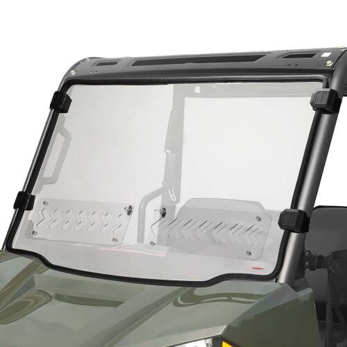 2-in-1 Vented Front Windshield for Polaris Ranger Midsize 570 500 2015-2022 - Lot 3605