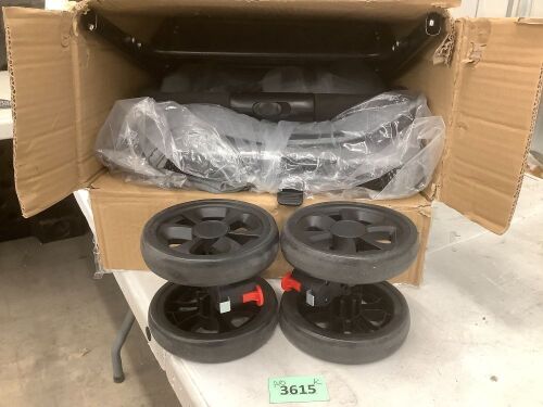 Tango Pet Stroller, 2 in 1 Dog Stroller for Small Medium Dogs Cats Carriage with Removable Carrier Folding Dog Carriage for Travel - Lot 3615