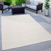 Paco Home Solid Outdoor Rug for Patio or Balcony Weatherproof - Thumbnail 1