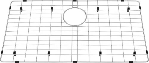 Kitchen Sink Grid and Sink Protector, Stainless Steel - Lot 3622