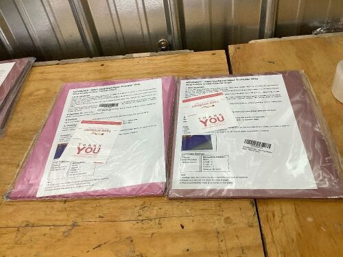 HTVRONT Rose Gold Heat Vinyl Transfers - Lot 3679