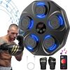 TGLLM Music Boxing Machine, Interactive Punching Trainer with Boxing Gloves, Large Size Wall Mounted Electronic Boxing Target for Adult Kids, 9 Modes & 9 Speeds - Thumbnail 1